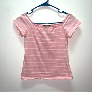 Forever 21 pink crop top